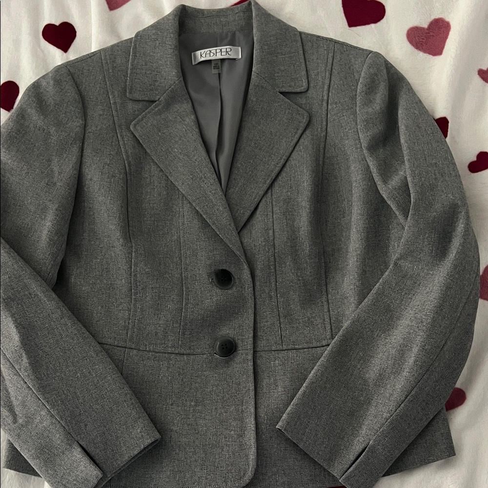 Kasper Women's Charcoal Blazer